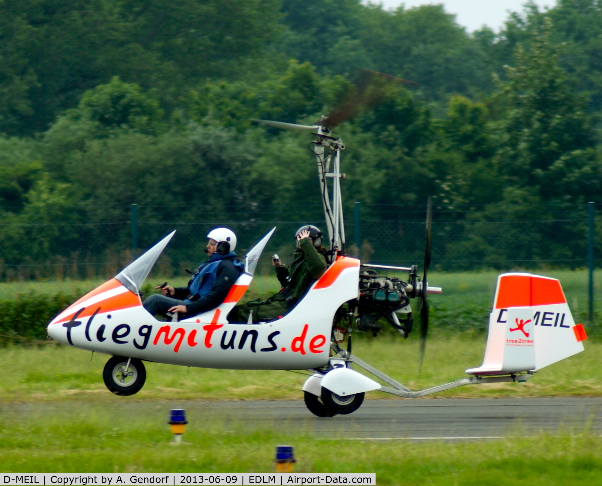 D-MEIL, AutoGyro MTOsport C/N Not found D-MEIL, Seen here taking off at Marl-Loemühle (EDLM)