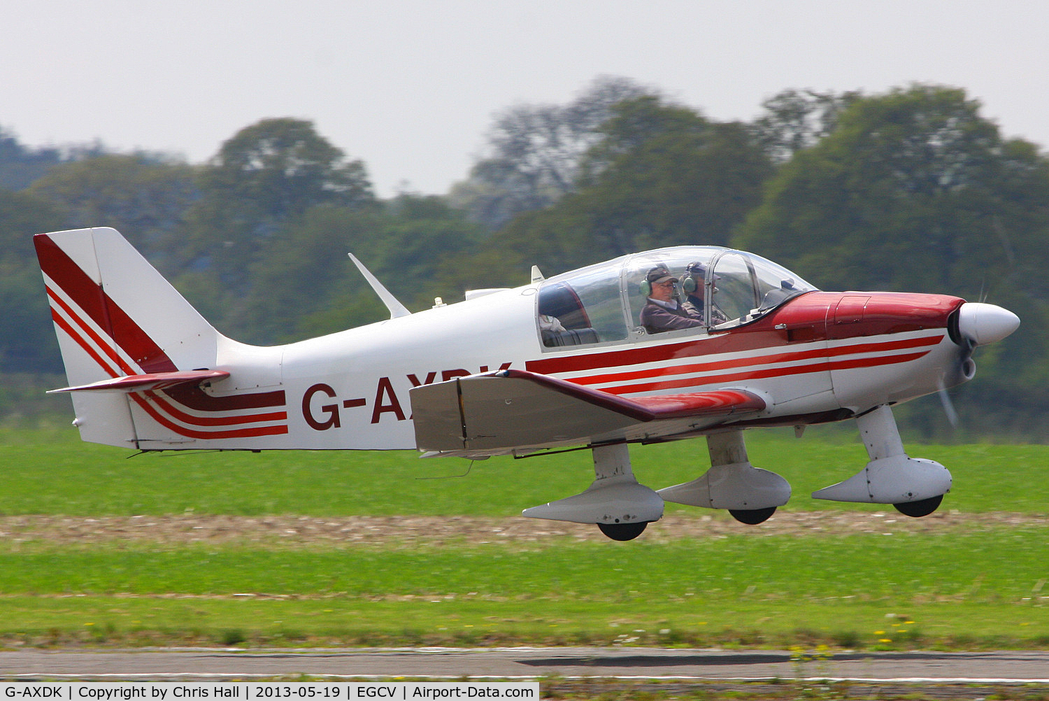 G-AXDK, 1969 Robin DR-315 Petit Prince C/N 378, at the Vintage Aircraft flyin