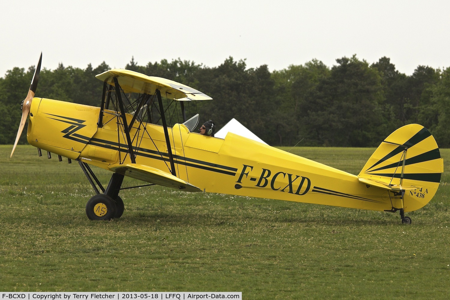 F-BCXD, 1946 Stampe and Vertongen SV-4A C/N 438, At 2013 Airshow at La Ferte Alais , Paris, France