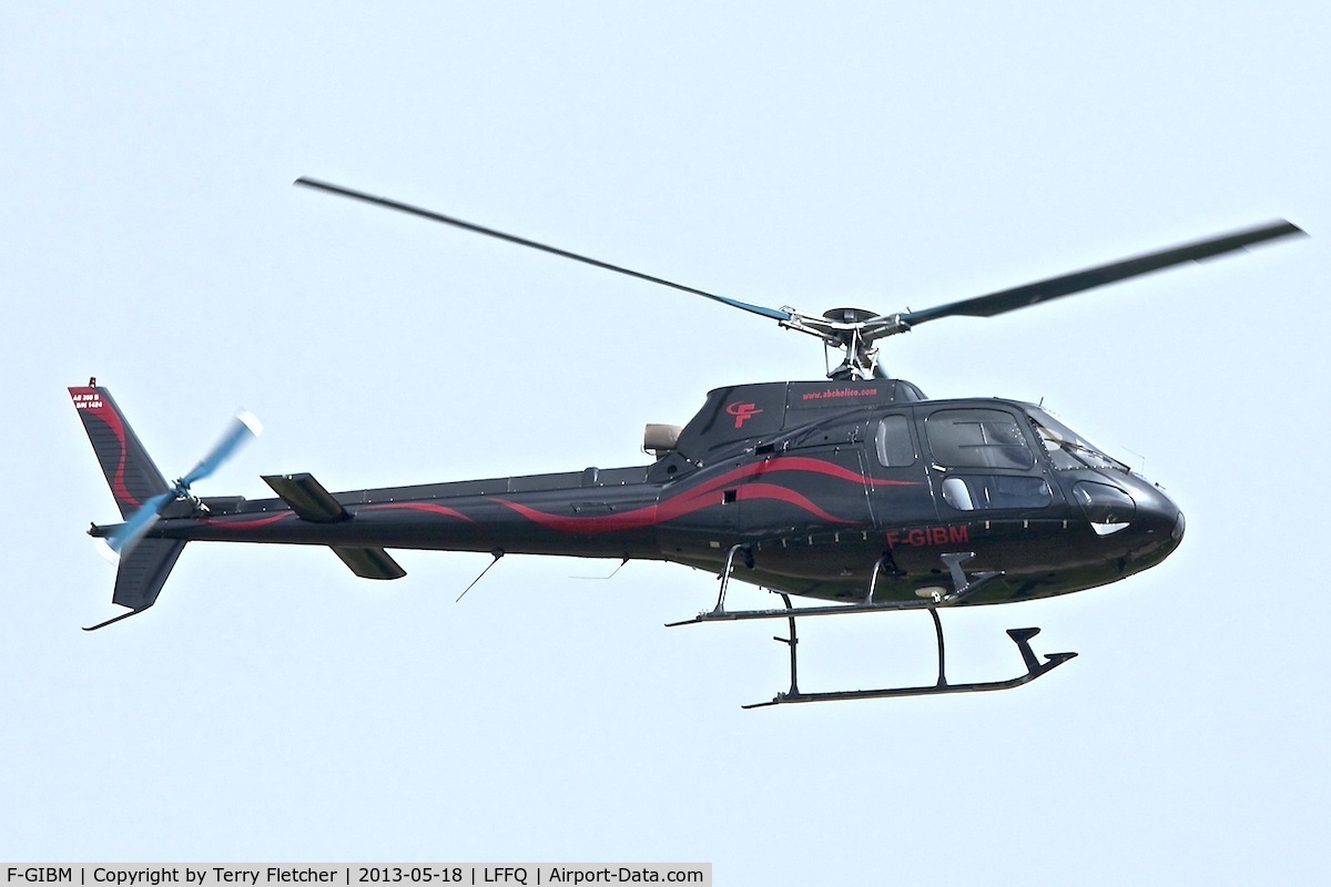 F-GIBM, 2008 Aerospatiale AS-350D AStar C/N 1424, At 2013 Airshow at La Ferte Alais , Paris, France