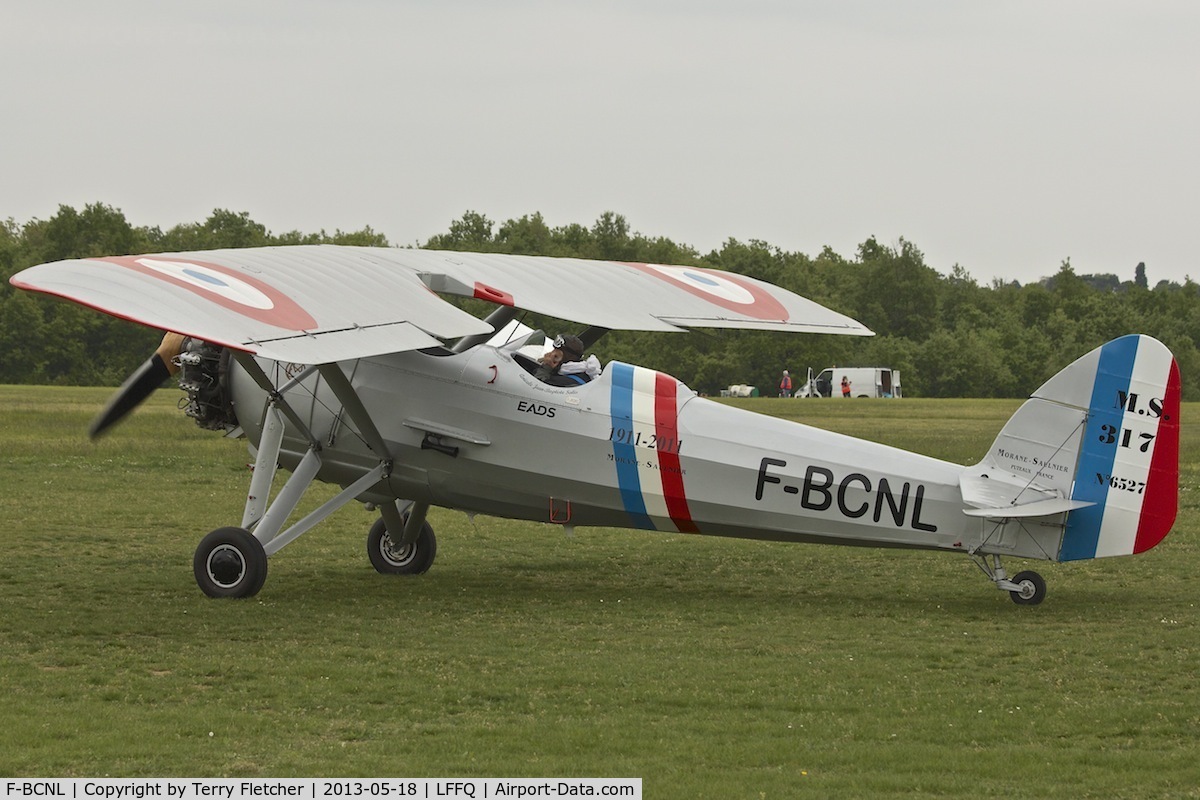F-BCNL, Morane-Saulnier MS.317 C/N 6527, At 2013 Airshow at La Ferte Alais , Paris, France