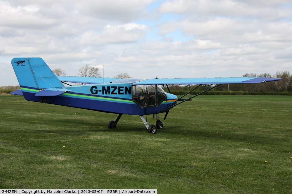 G-MZEN, 1996 Rans S-6ESD Coyote II C/N PFA 204-12823, Rans S6-ESD at The Real Aeroplane Club's May-hem Fly-In, Breighton Airfield, May 2013.