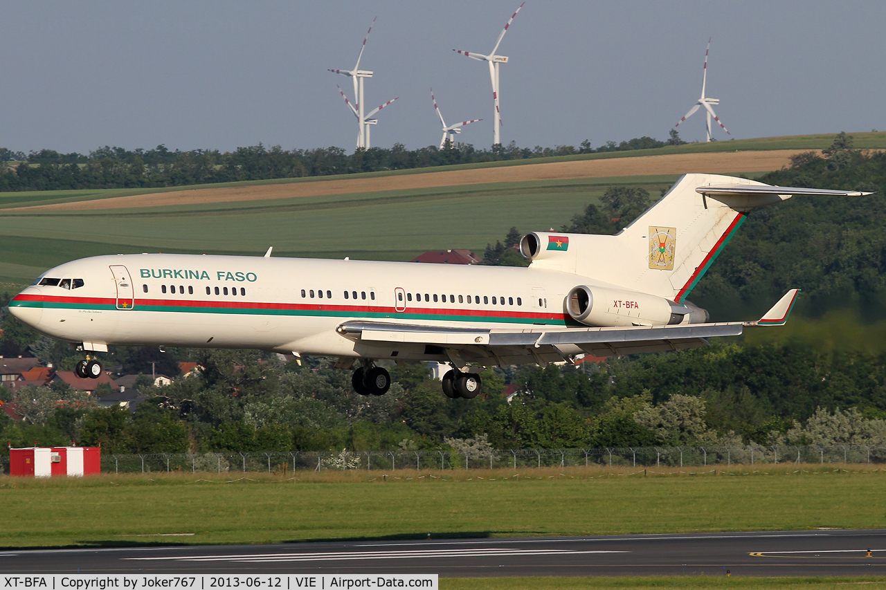 XT-BFA, 1981 Boeing 727-282 C/N 22430, Burkina Faso Government