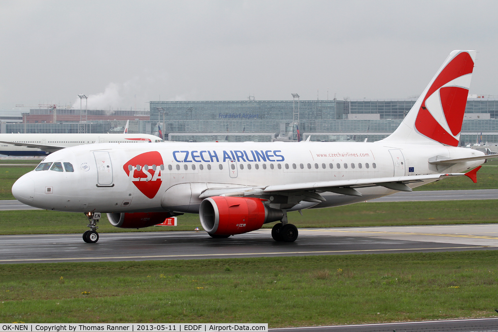 OK-NEN, 2008 Airbus A319-112 C/N 3436, CSA Czech Airlines Airbus A319