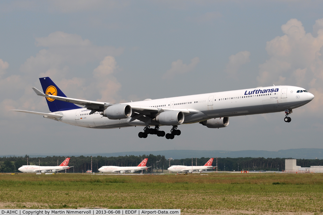 D-AIHC, 2003 Airbus A340-642 C/N 523, Lufthansa