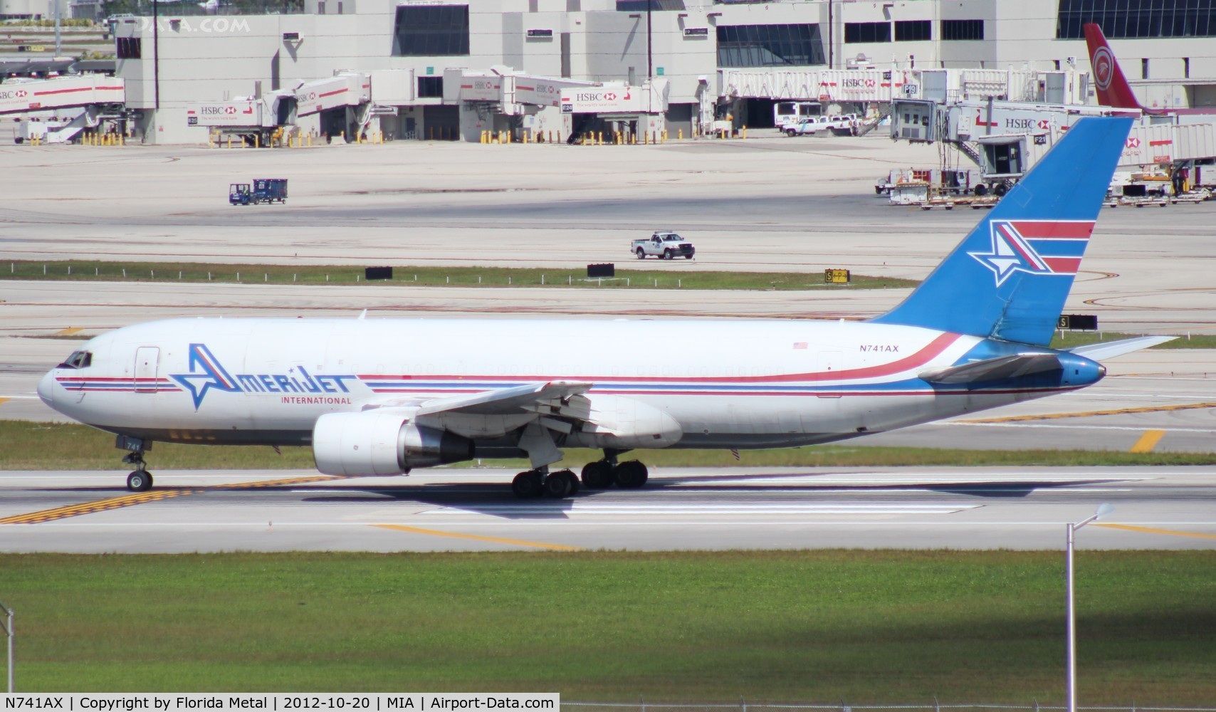 N741AX, 1982 Boeing 767-232 C/N 22215, Amerijet 767-200