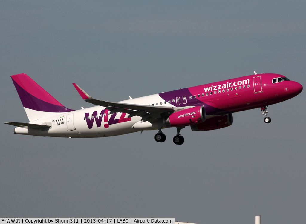 F-WWIR, 2013 Airbus A320-232 C/N 5615, C/n 5615 - To be HA-LWT