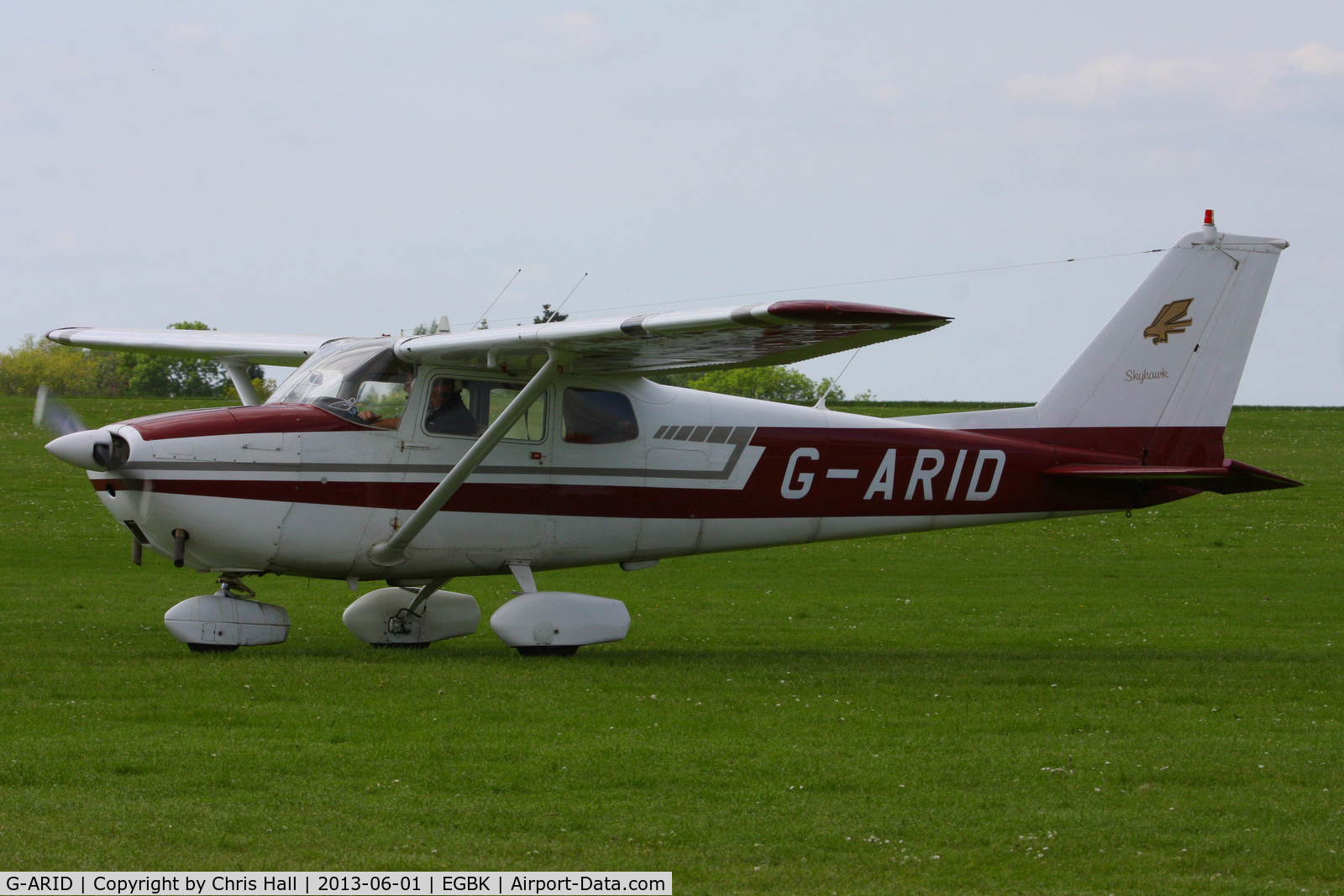 G-ARID, 1960 Cessna 172B C/N 17248209, at AeroExpo 2013