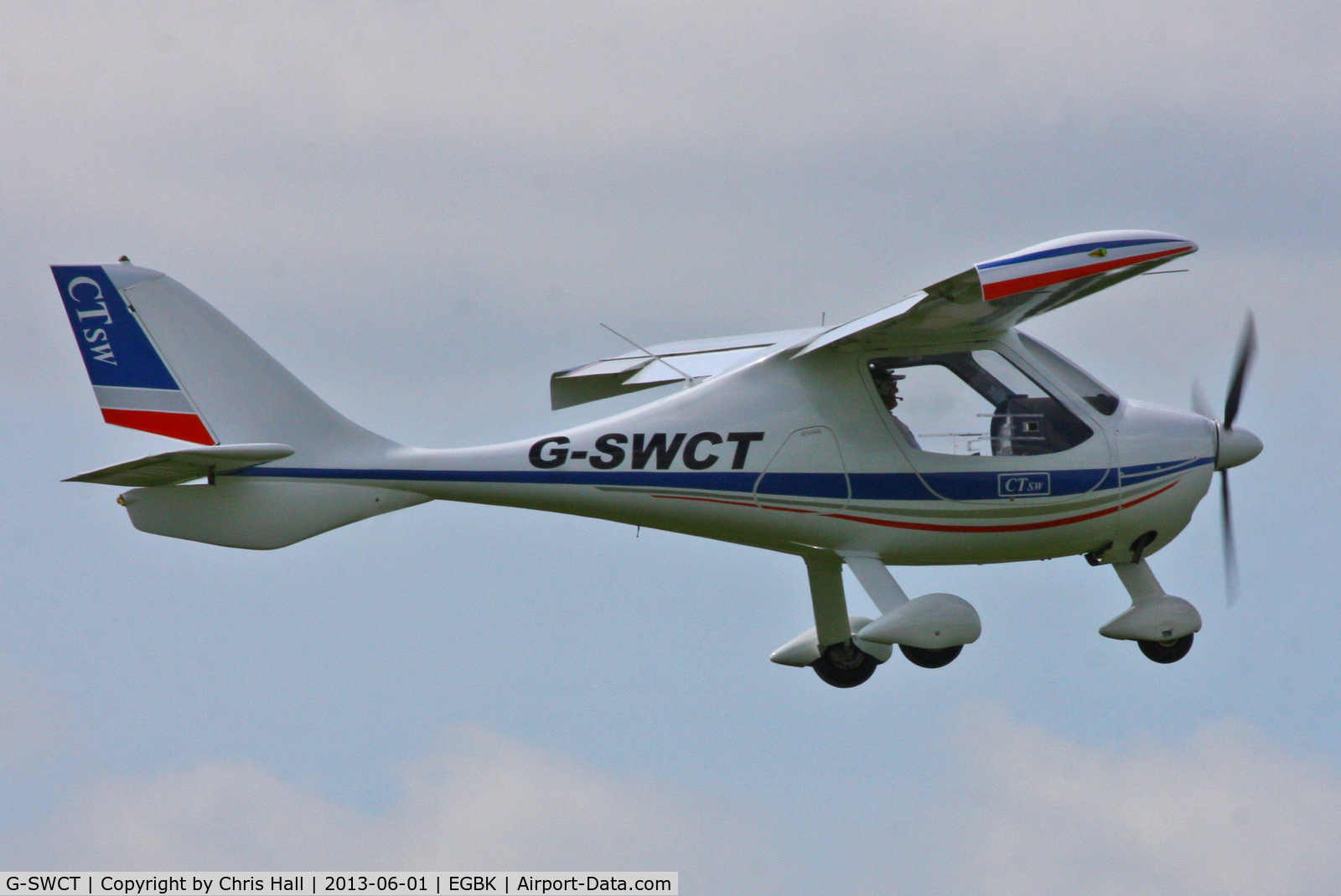 G-SWCT, 2008 Flight Design CTSW C/N 07.11.05, at AeroExpo 2013