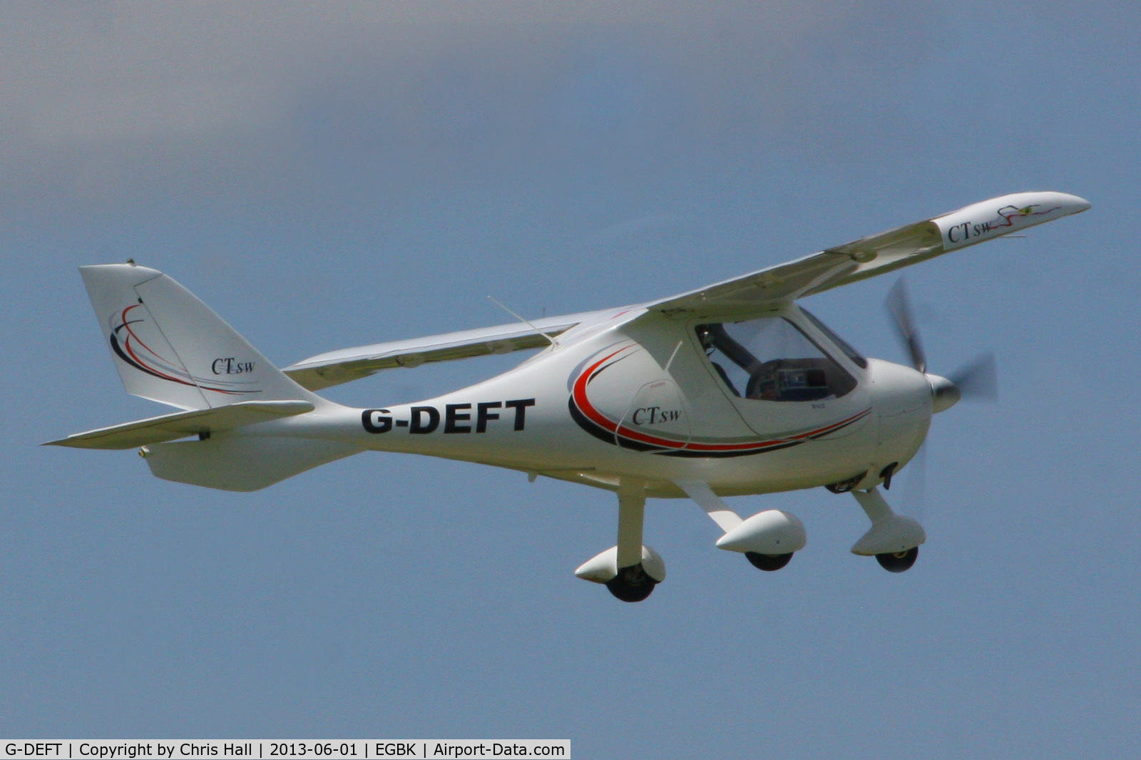 G-DEFT, 2007 Flight Design CTSW C/N 8313, at AeroExpo 2013