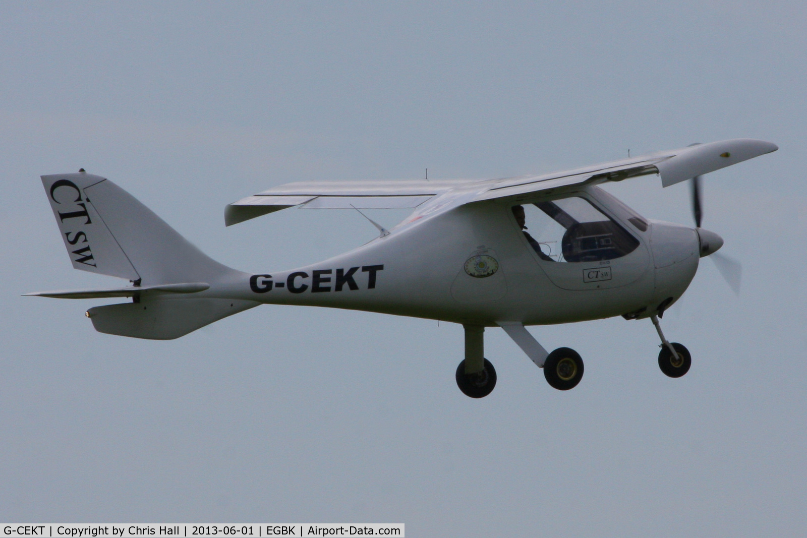 G-CEKT, 2007 Flight Design CTSW C/N 8272, at AeroExpo 2013