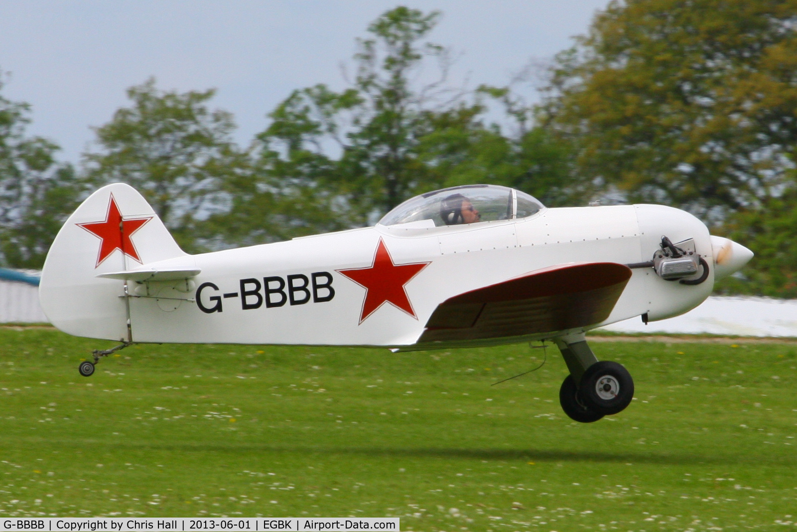 G-BBBB, 1973 Taylor JT-1 Monoplane C/N SAM/01/PFA 1422, at AeroExpo 2013