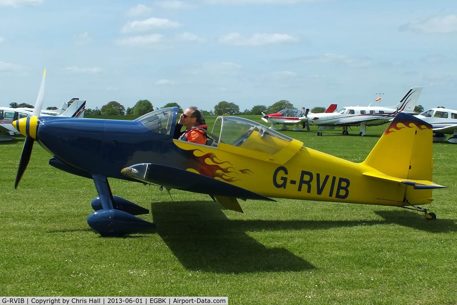 G-RVIB, 2002 Vans RV-6 C/N PFA 181A-13220, at AeroExpo 2013