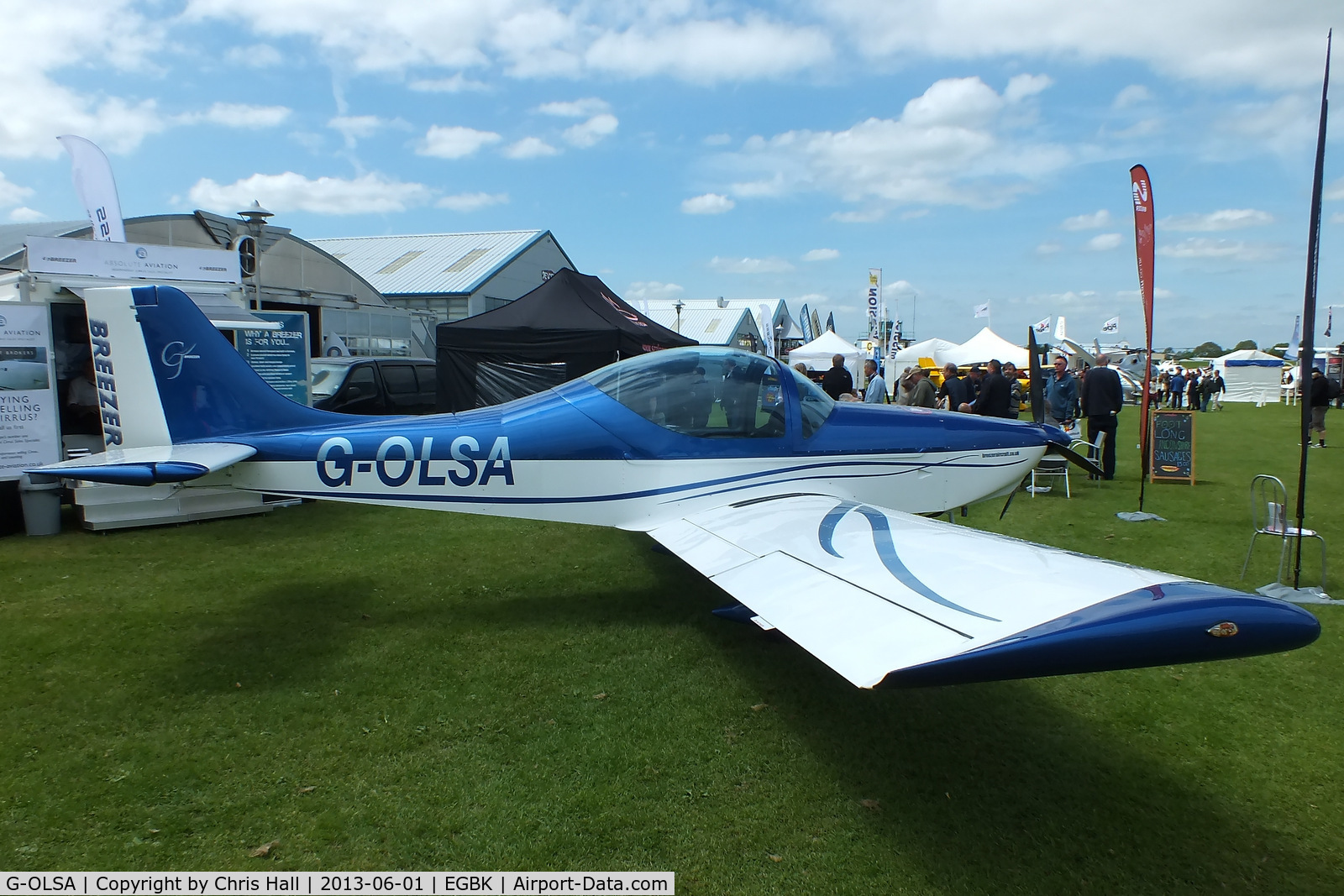 G-OLSA, 2010 Aerostyle B600 C/N 014LSA, at AeroExpo 2013