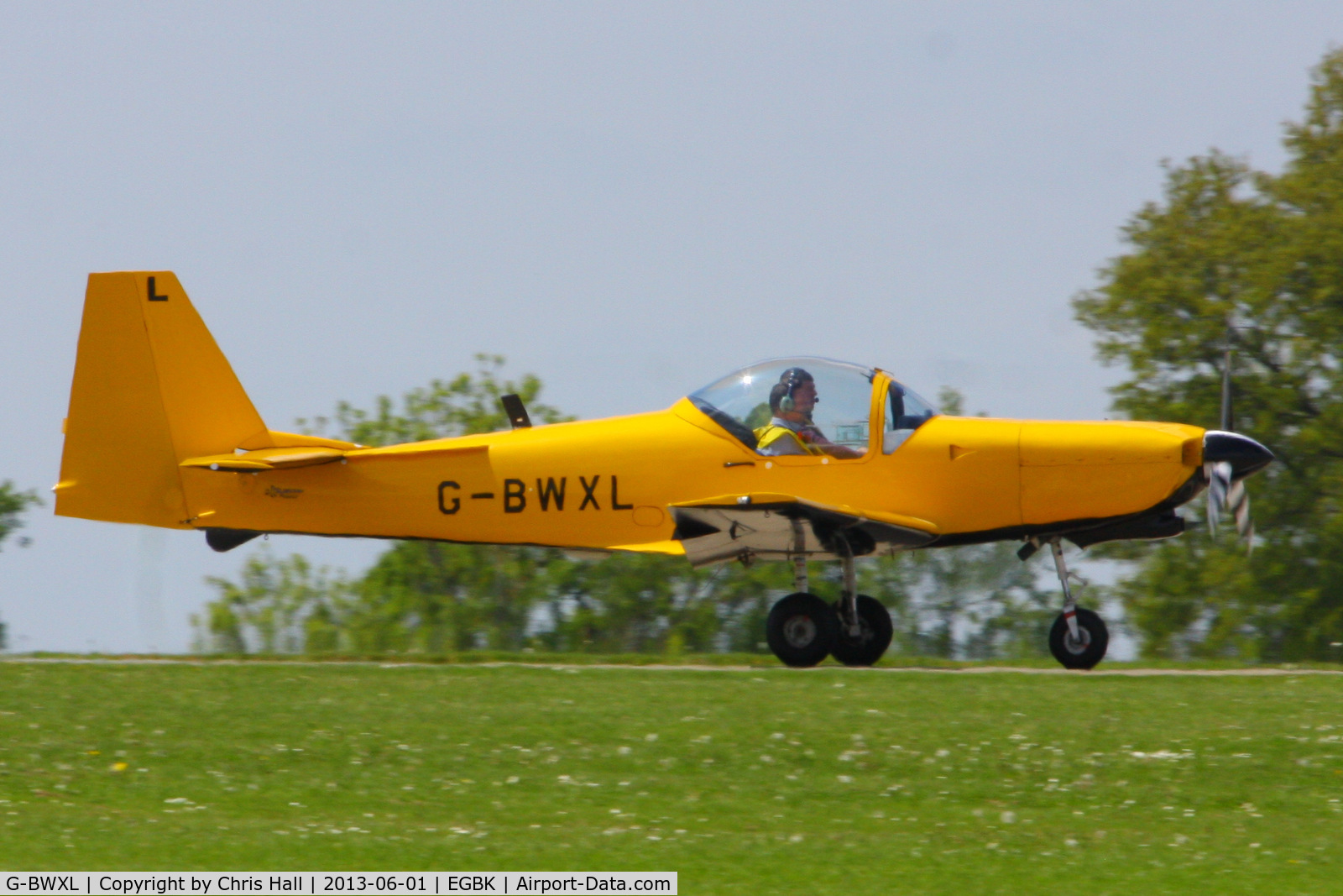 G-BWXL, 1996 Slingsby T-67M-260 Firefly C/N 2247, at AeroExpo 2013