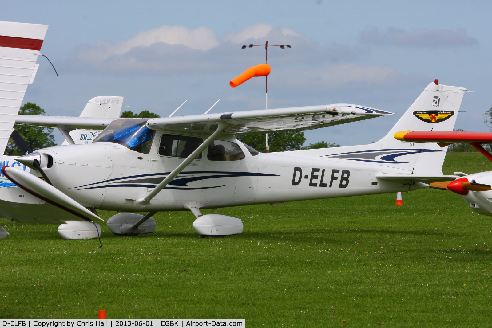D-ELFB, 2005 Cessna 172S Skyhawk SP C/N 172S9837, at AeroExpo 2013