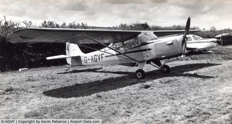 G-AGVF, Auster J-1N Alpha C/N 1857, GVF circa 1970