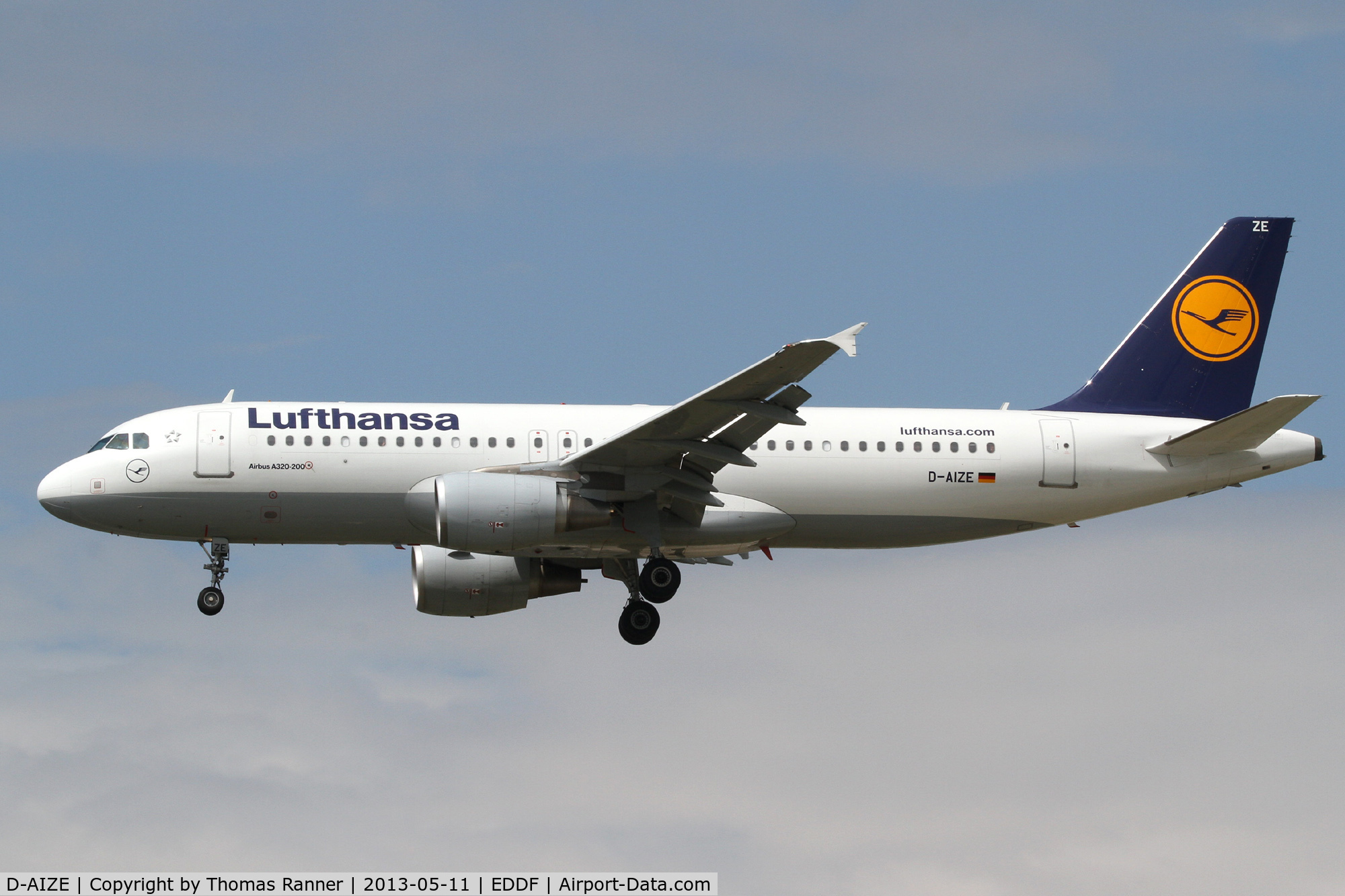 D-AIZE, 2010 Airbus A320-214 C/N 4261, Lufthansa Airbus A320