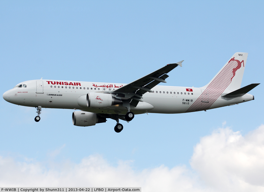 F-WWIB, 2013 Airbus A320-214 C/N 5610, C/n 5610 - To be TS-IMV