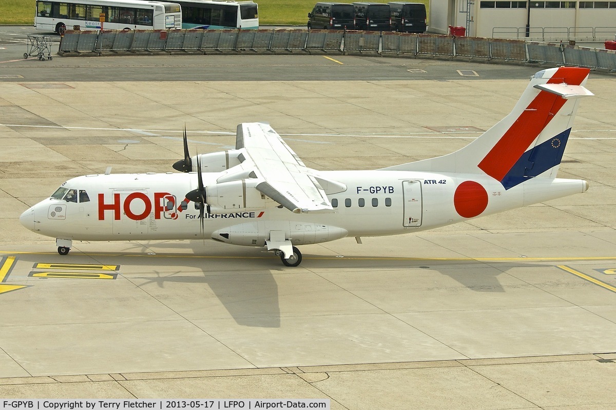 F-GPYB, 1996 ATR 42-500 C/N 480, HOP 1996 ATR 42-500, c/n: 480