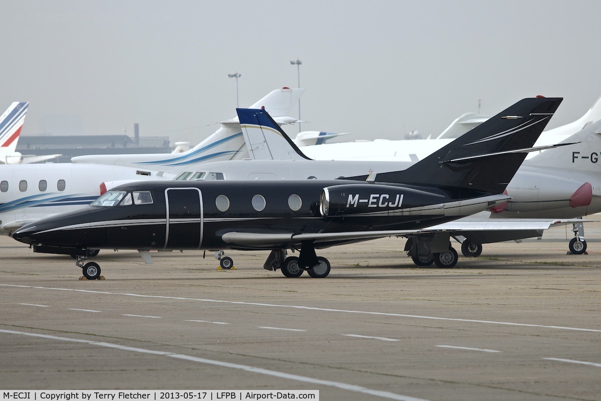 M-ECJI, 1980 Dassault Falcon 10 C/N 161, 1980 Dassault Falcon 10, c/n: 161 at Le Bourget