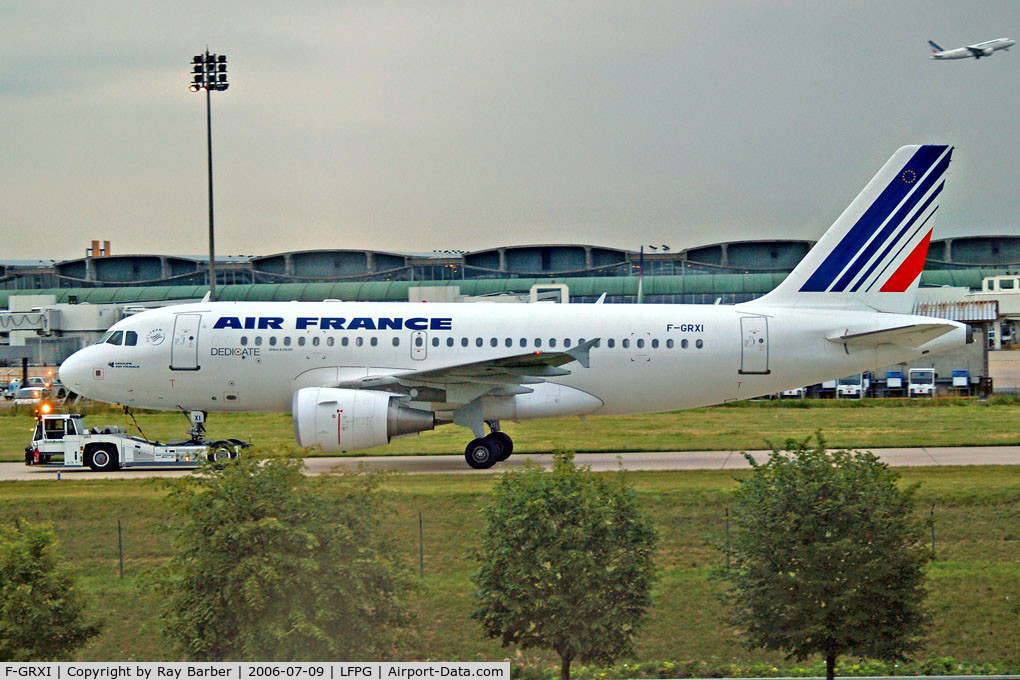 F-GRXI, 2004 Airbus A319-115LR C/N 2279, Airbus A319-115LR [2279] (Air France) Paris-Charles De Gaulle~F 09/07/2006