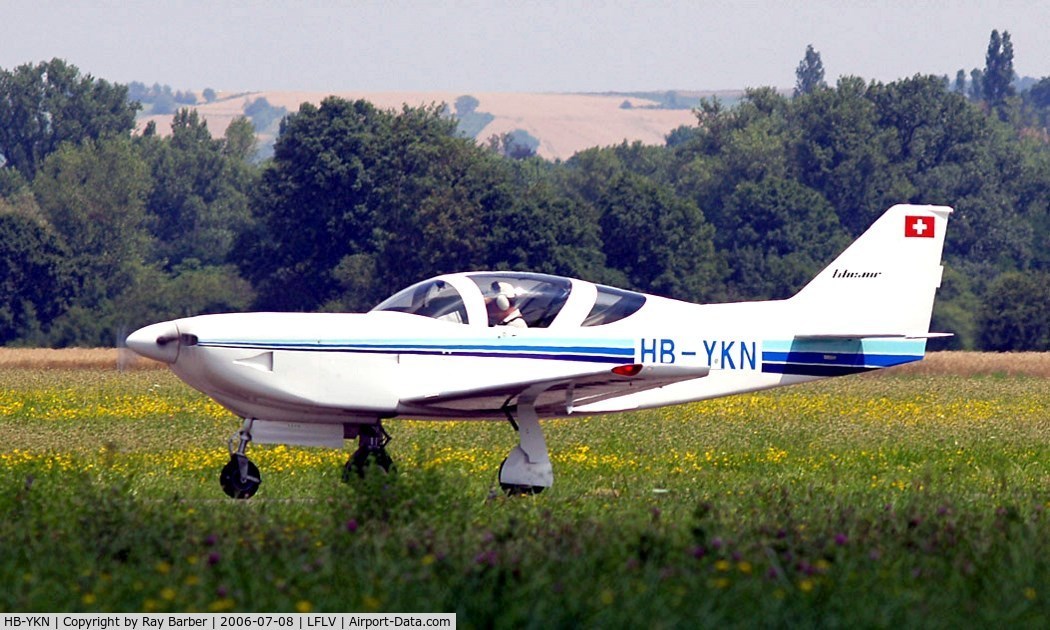 HB-YKN, 2003 Stoddard-Hamilton Glasair Super II-S RG C/N 2377, Stoddard Hamilton Glasair Super II-S-RG [2377] Vichy~F 08/07/2006