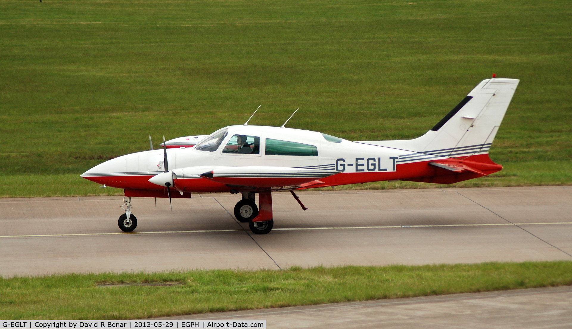 G-EGLT, 1980 Cessna 310R C/N 310R-1874, A welcome visitor to Edinburgh