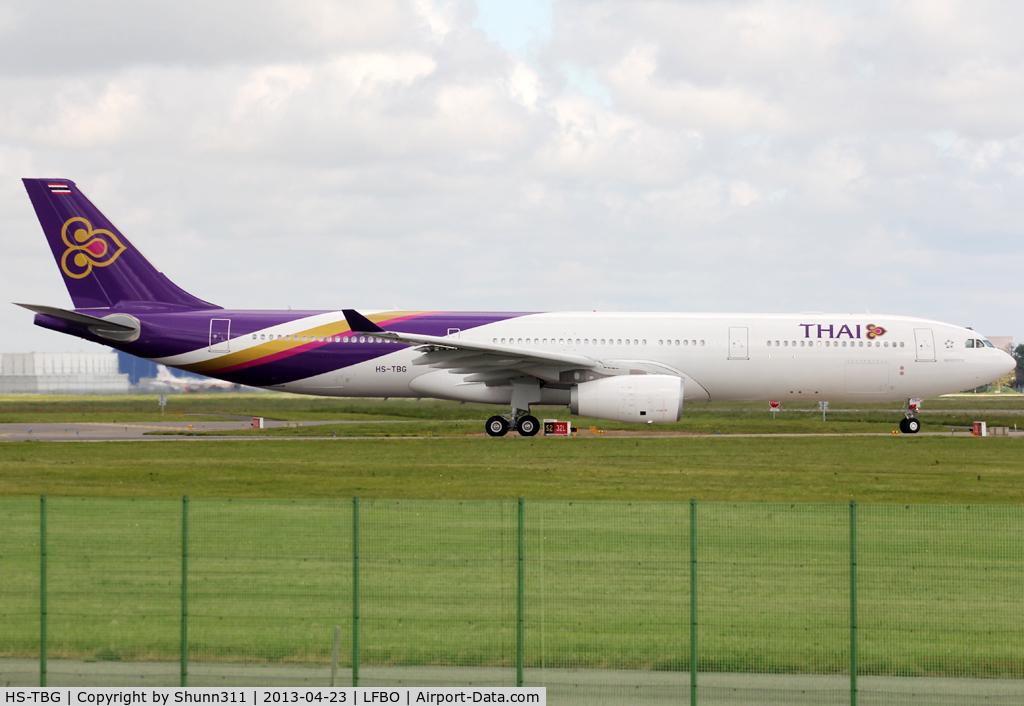 HS-TBG, 2013 Airbus A330-343X C/N 1408, Delivery day to FRA for interior outfitting...