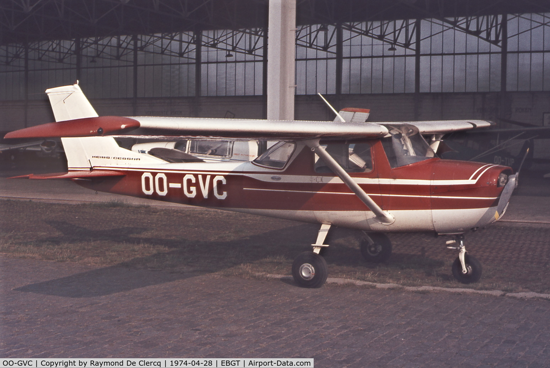 OO-GVC, 1970 Reims F150K C/N 0571, Gent  28-4-74