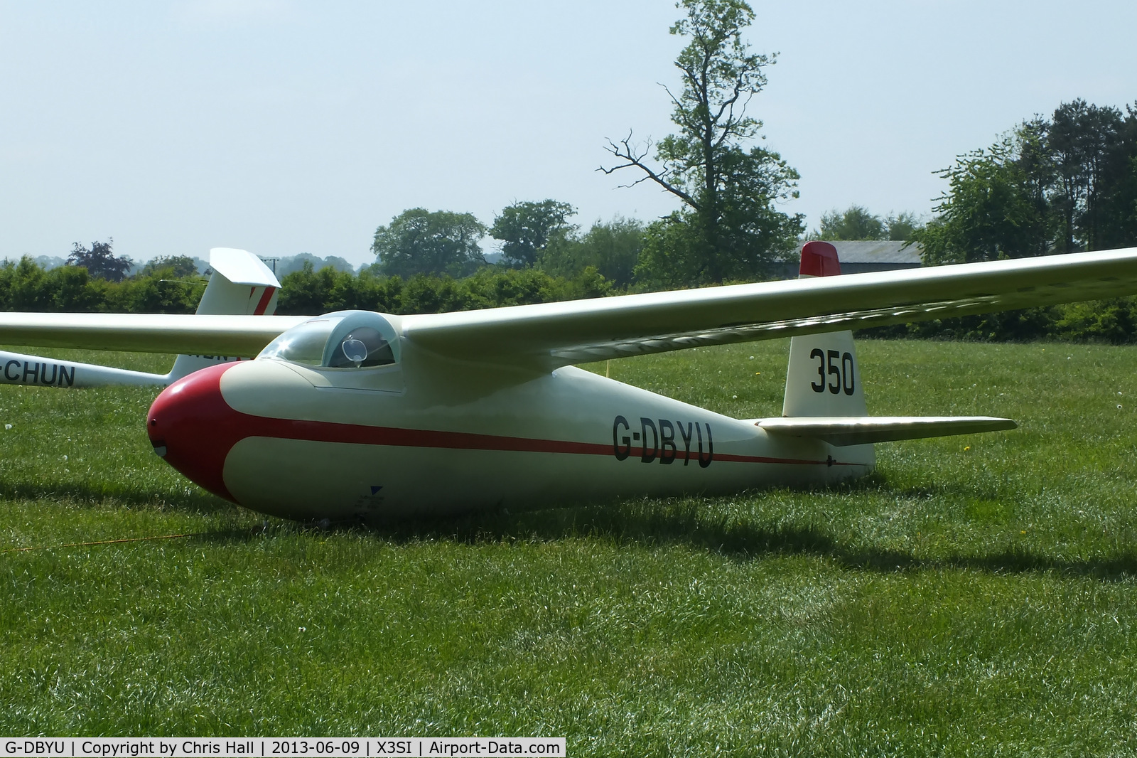 G-DBYU, 1966 Schleicher Ka-6CR Rhonsegler C/N 6525, Staffordshire Gliding Club, Seighford Airfield