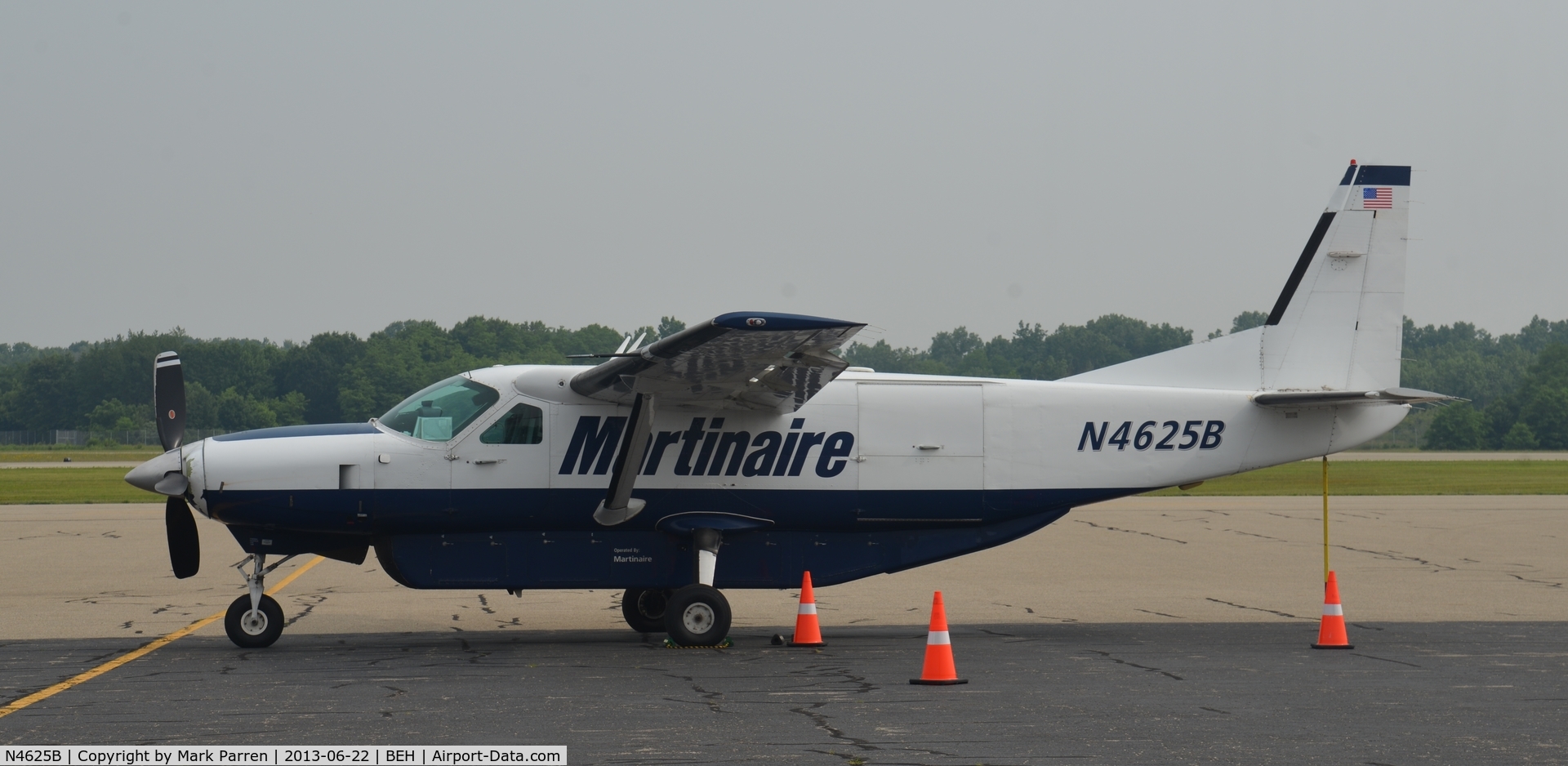 N4625B, Cessna 208B Grand Caravan C/N 208B0159, Benton Harbor, Michigan