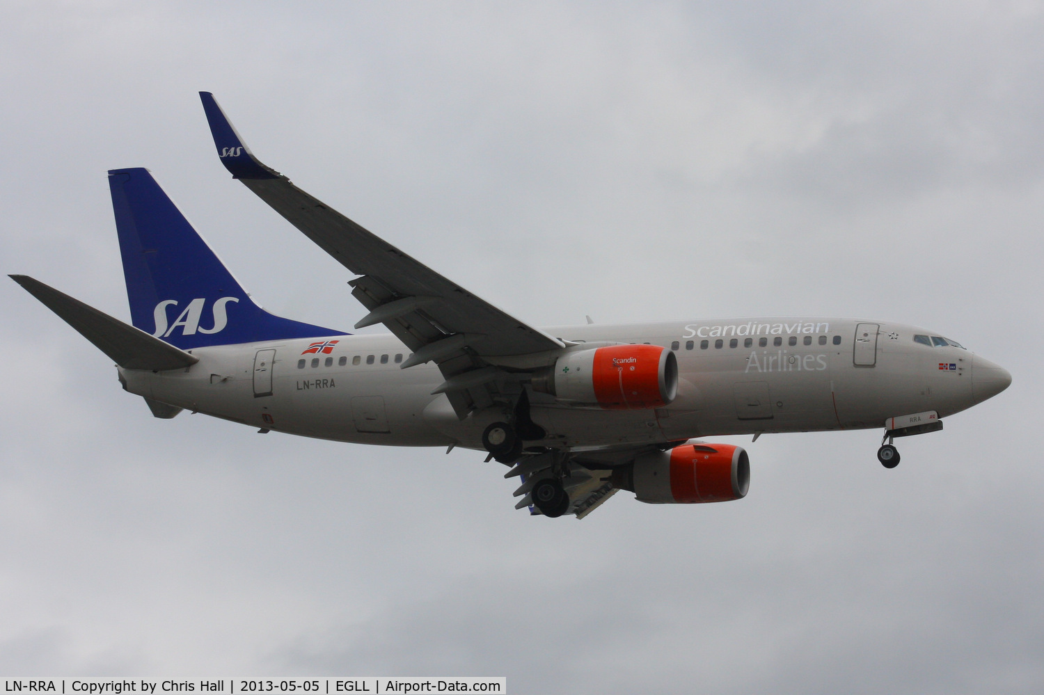 LN-RRA, 2007 Boeing 737-783 C/N 30471, SAS Scandinavian Airlines
