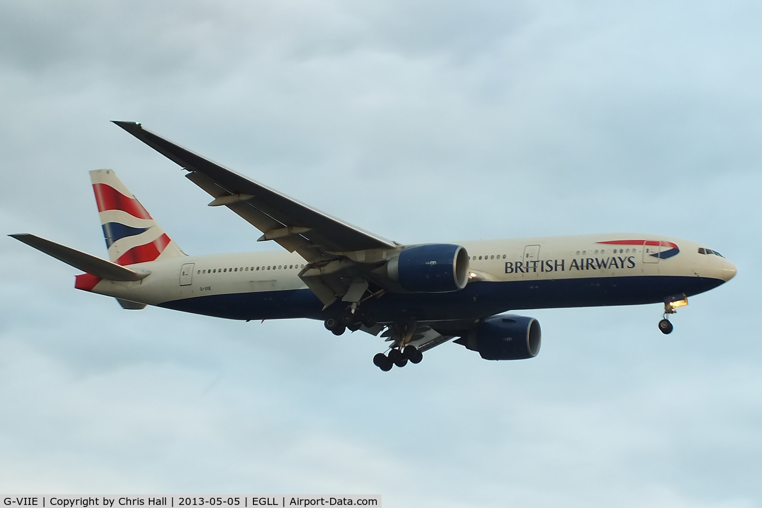 G-VIIE, 1997 Boeing 777-236 C/N 27487, British Airways