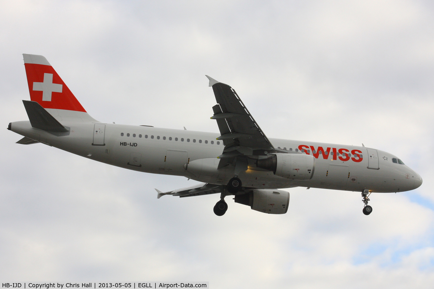 HB-IJD, 1995 Airbus A320-214 C/N 553, Swiss International Air Lines
