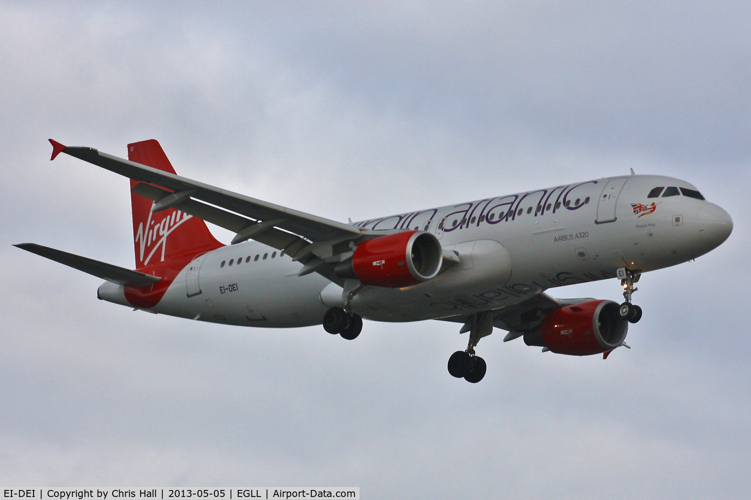 EI-DEI, 2005 Airbus A320-214 C/N 2374, Virgin Atlantic