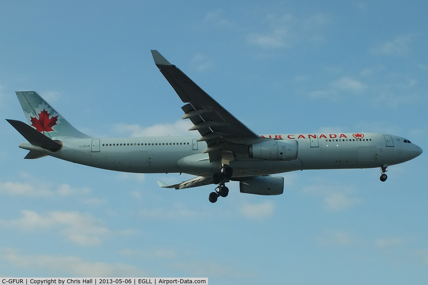C-GFUR, 2000 Airbus A330-343 C/N 344, Air Canada