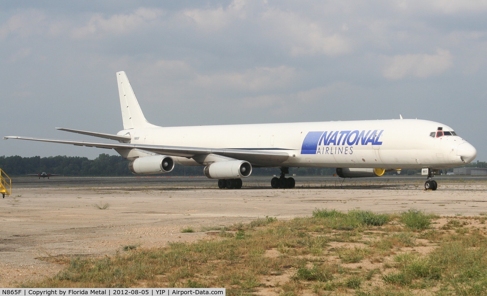 N865F, 1969 Douglas DC-8-63F C/N 46088, National Cargo DC-8-63