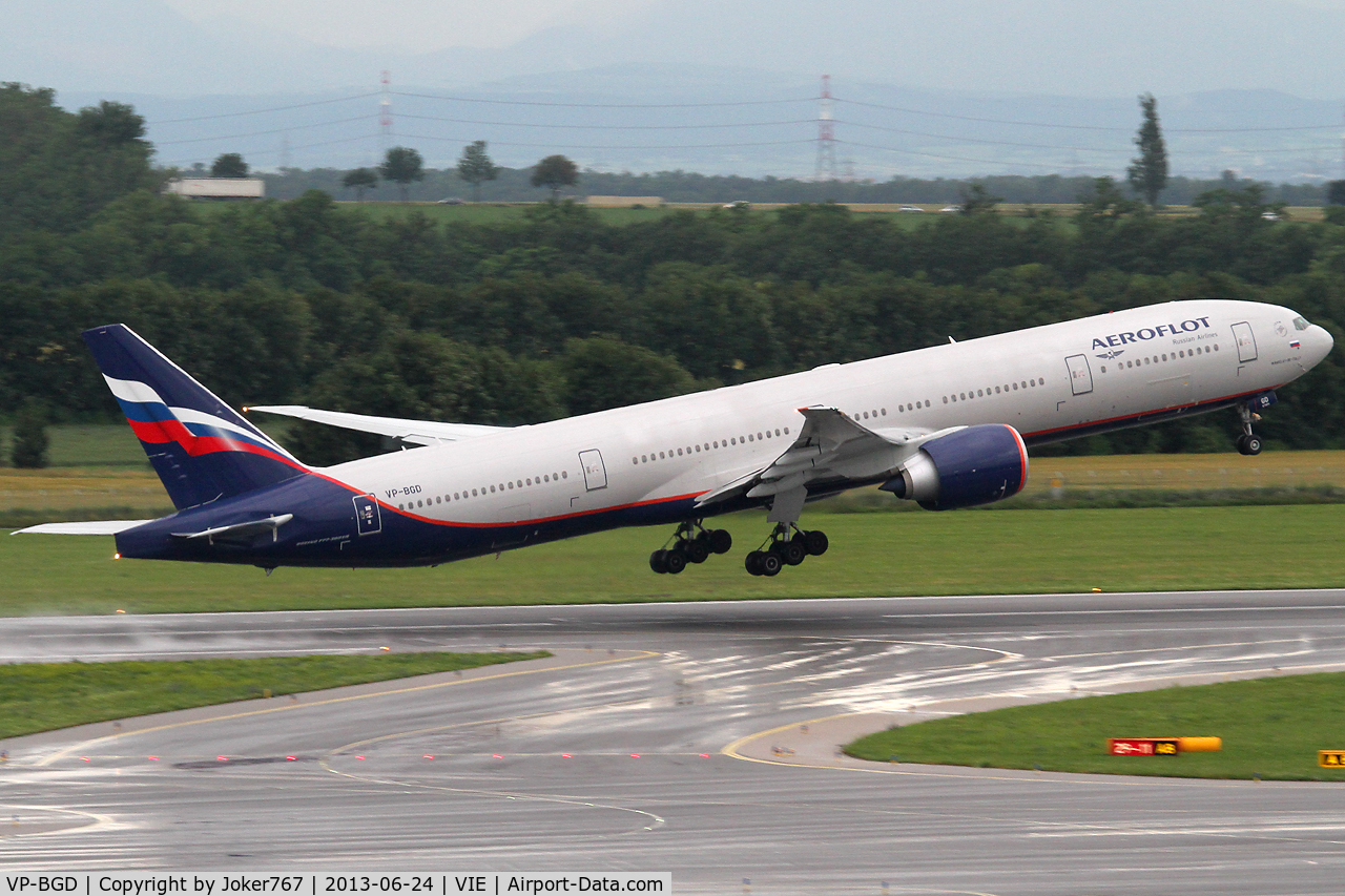 VP-BGD, 2013 Boeing 777-3M0/ER C/N 41681, Aeroflot