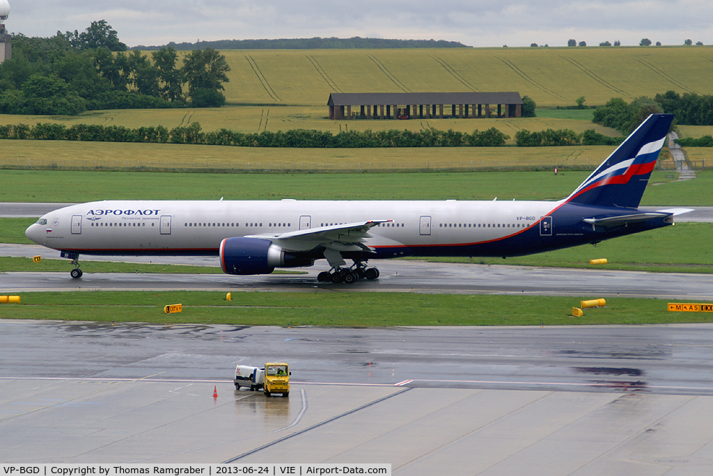 VP-BGD, 2013 Boeing 777-3M0/ER C/N 41681, Aeroflot Boeing 777-300