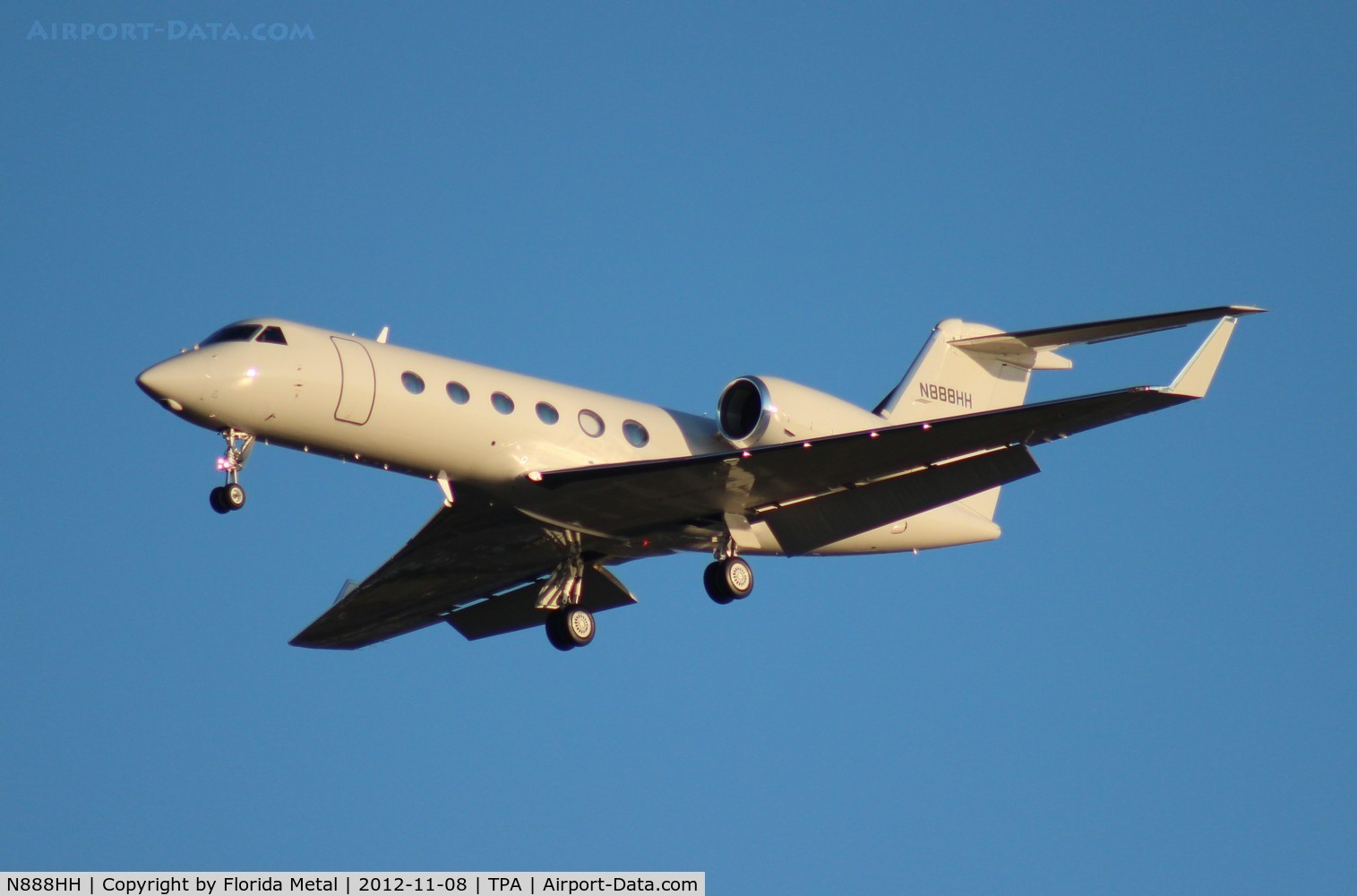 N888HH, 2005 Gulfstream Aerospace GIV-X (G450) C/N 4029, Gulfstream 450