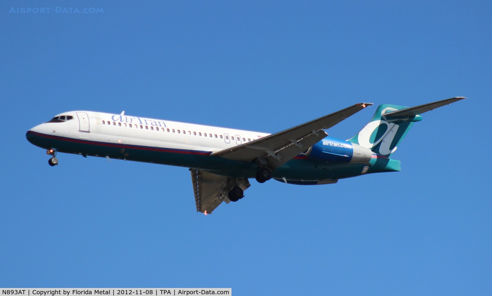 N893AT, 2004 Boeing 717-200 C/N 55045, Air Tran 717