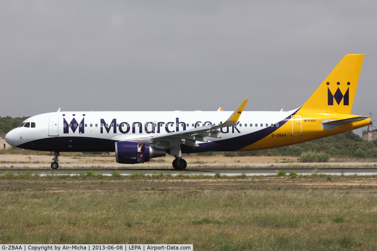 G-ZBAA, 2013 Airbus A320-214 C/N 5526, Monarch Airlines