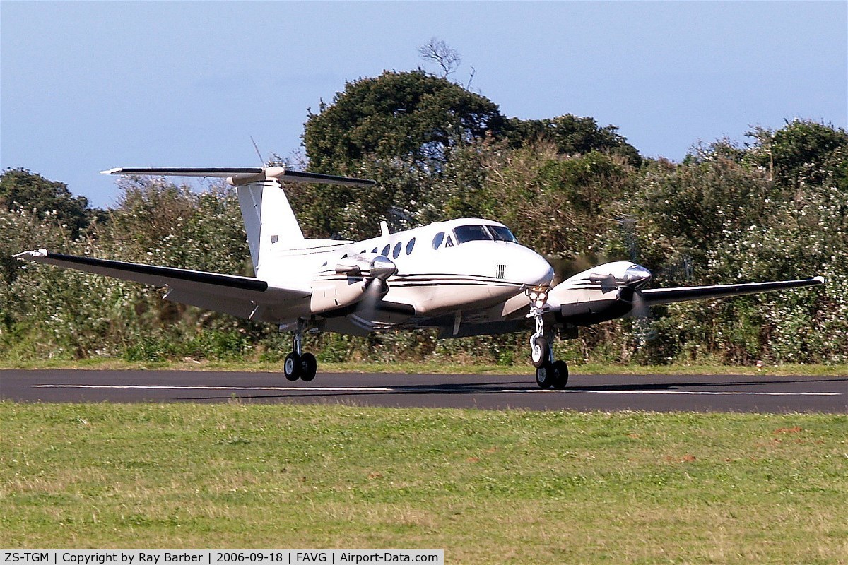 ZS-TGM, 2006 Raytheon B200 King Air C/N BB-1938, Beech B200 Super King Air [BB-1938] Durban-Virginia~ZS 18/09/2006