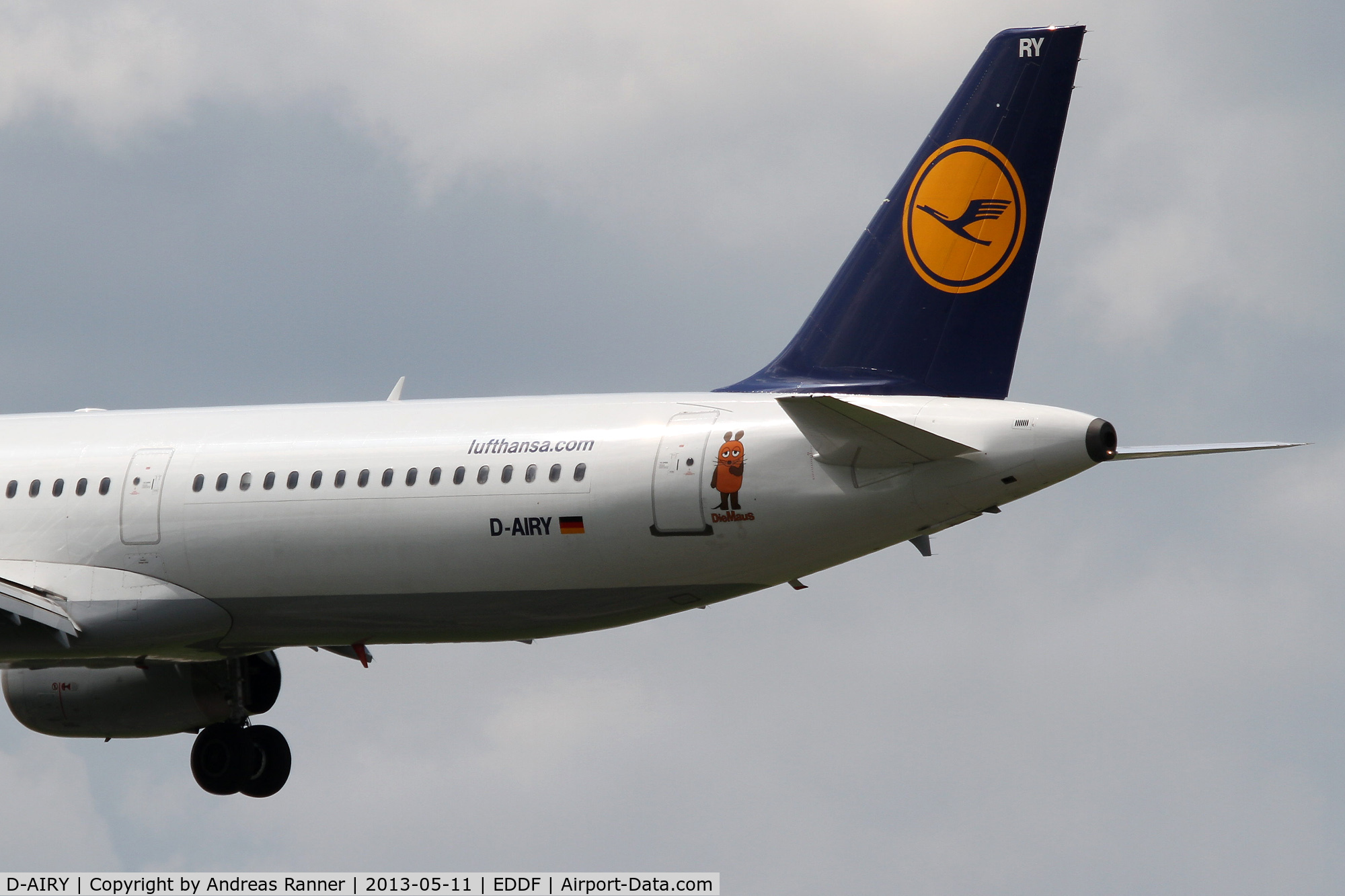 D-AIRY, 1998 Airbus A321-131 C/N 0901, Lufthansa Airbus A321
