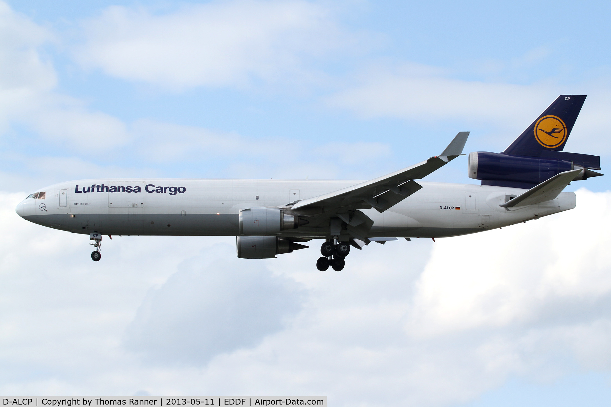 D-ALCP, 1992 McDonnell Douglas MD-11F C/N 48414, Lufthansa Cargo MD-11
