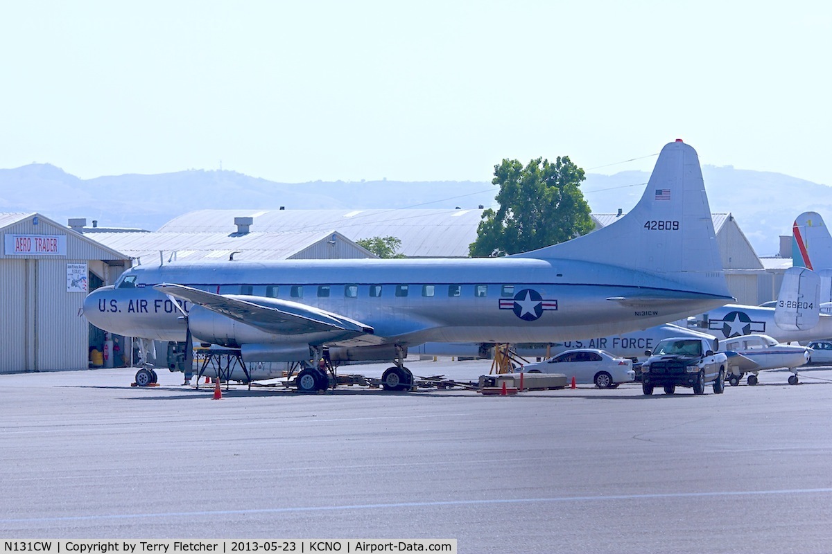N131CW, 1954 Convair C-131D Samaritan C/N 205, 2004 Convair C-131D, c/n: 54-2809
