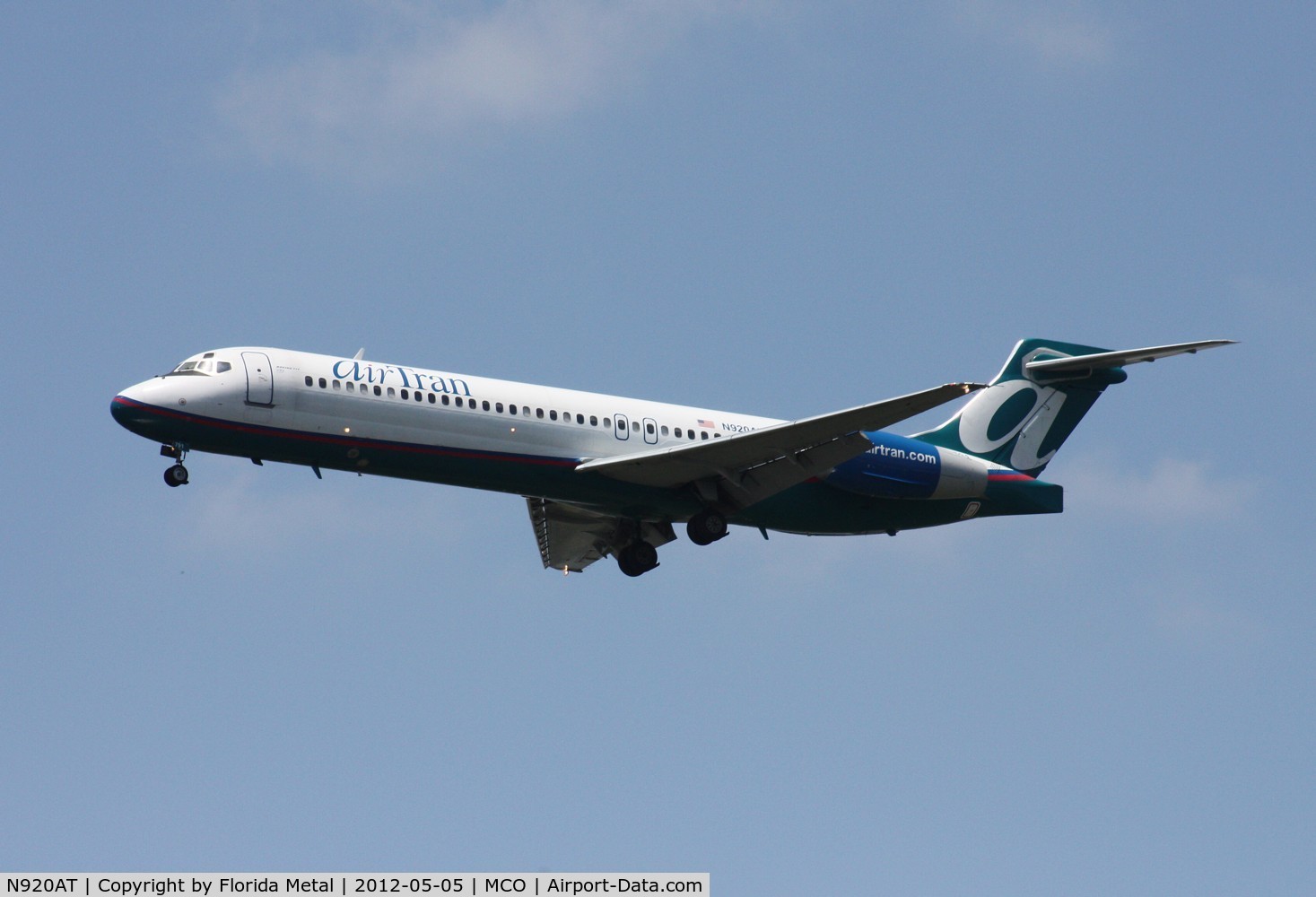 N920AT, 2000 Boeing 717-200 C/N 55083, Air Tran 717