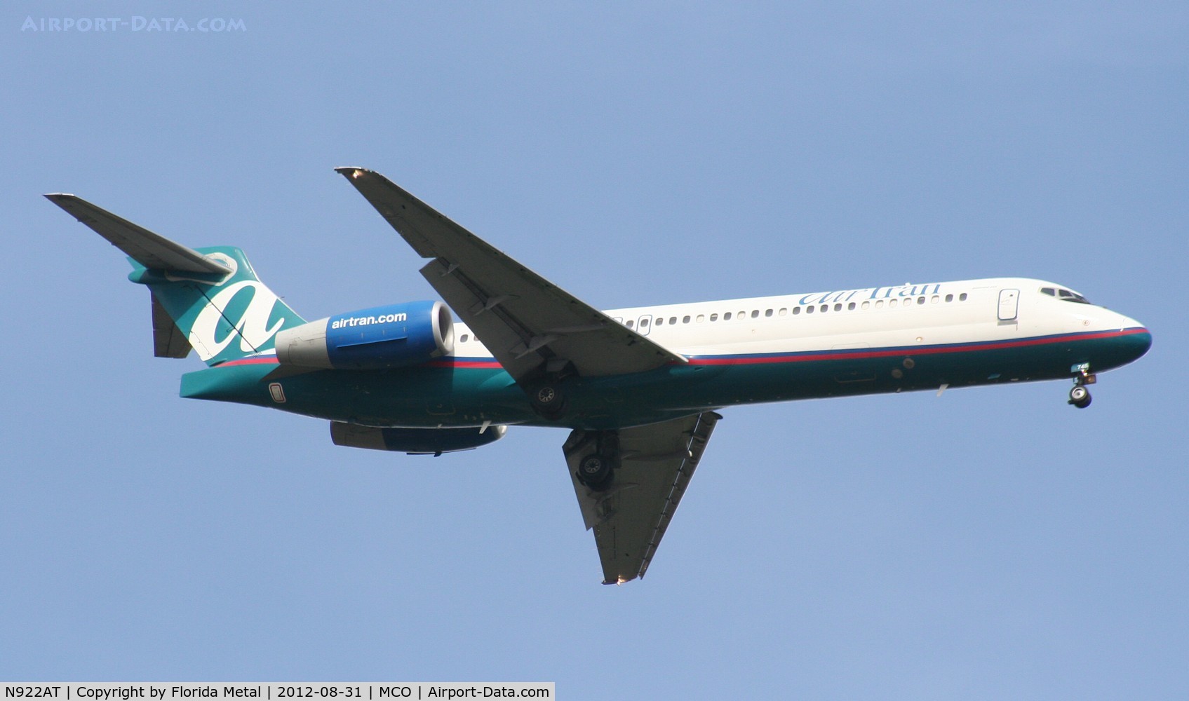 N922AT, 2005 Boeing 717-200 C/N 55050, Air Tran 717