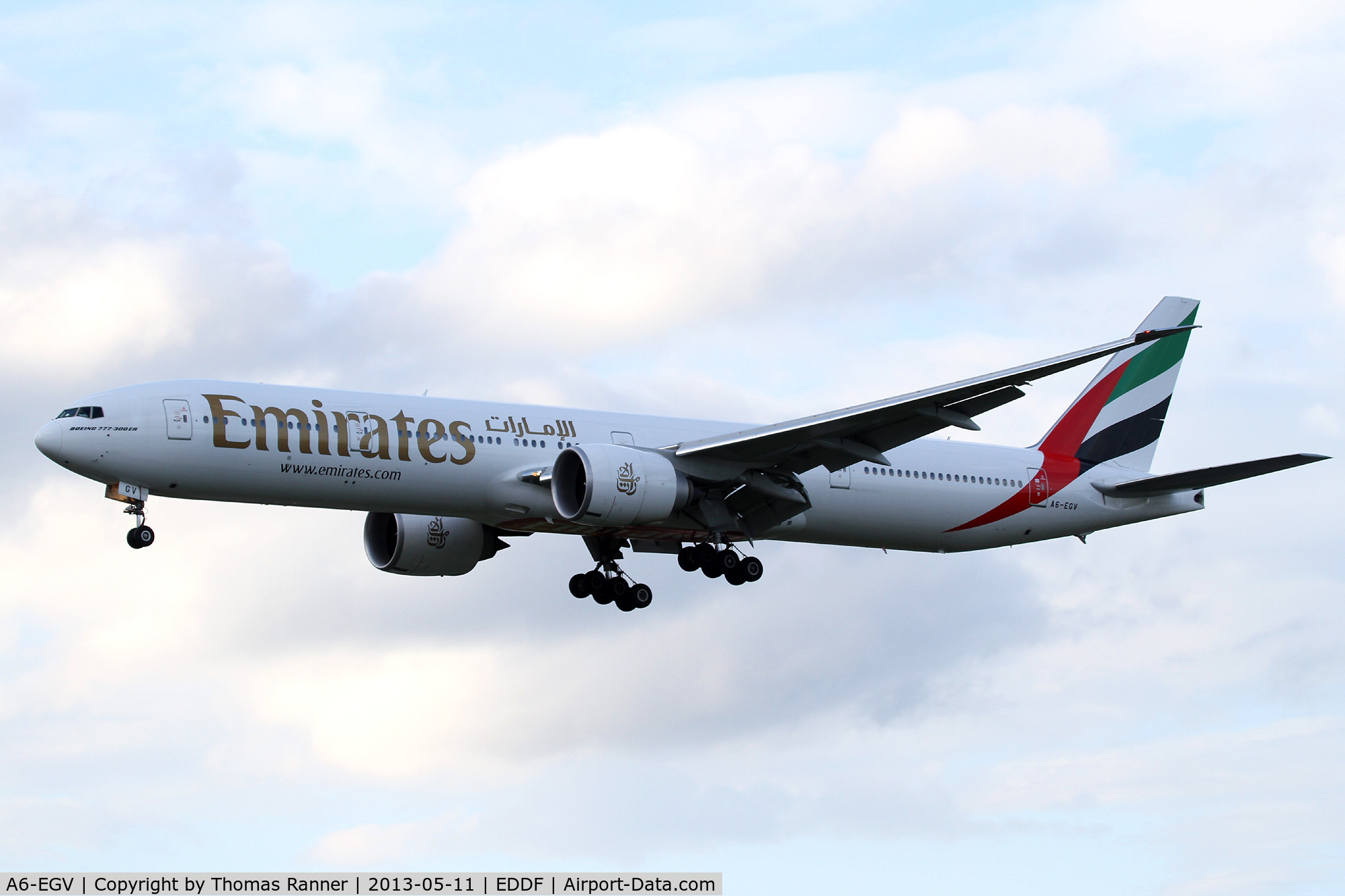 A6-EGV, 2012 Boeing 777-31H/ER C/N 38990, Emirates